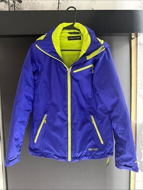Marmot Ski Snow Jacket, Hooded, Gore-Tex Waterproof, Women’s S